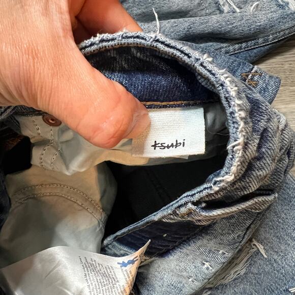 Ksubi Nine o Trashed High Rise Distressed Jeans size 28 - Picture 5 of 7